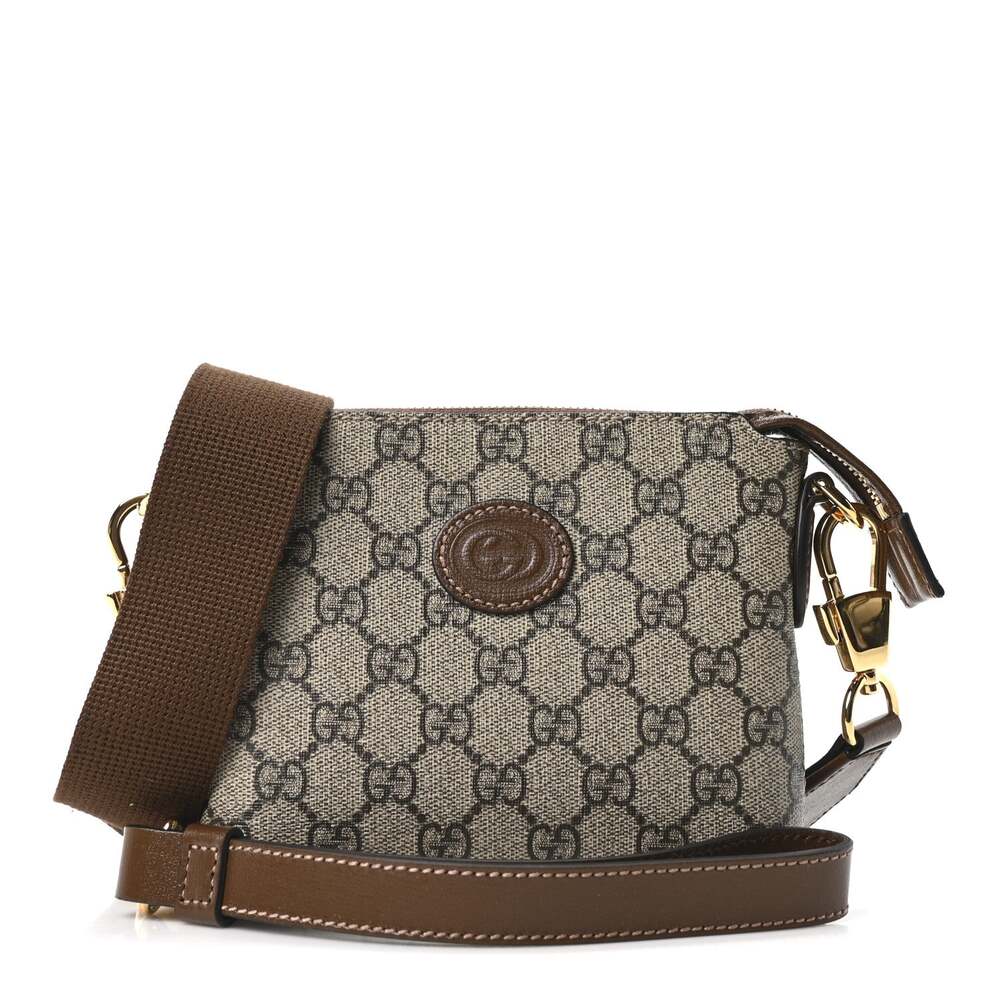 Gucci Gg Supreme Azalea Calfskin Small #258004G12B